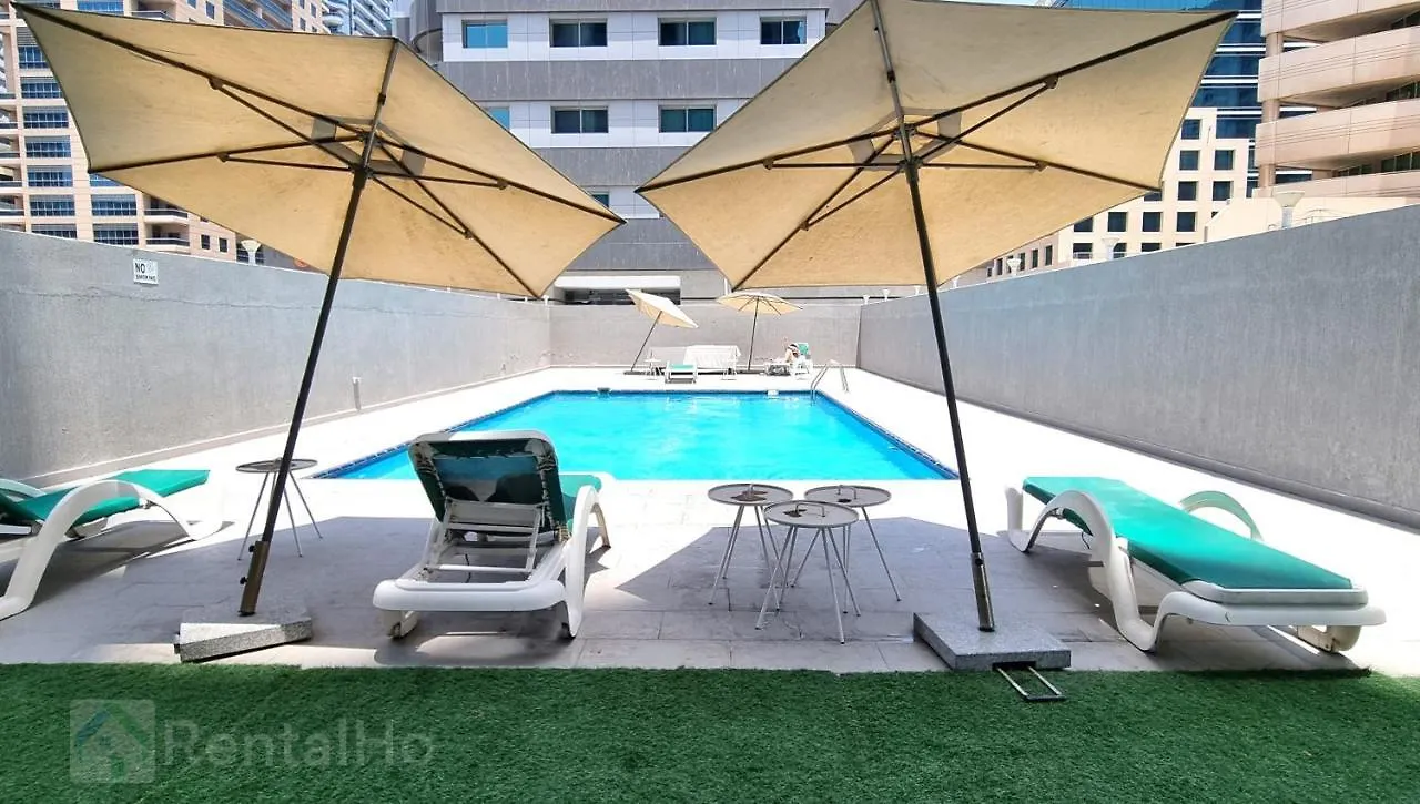 Apartment Luxury Studio W/ Boho Design And Balcony For 4 Pax Dubai